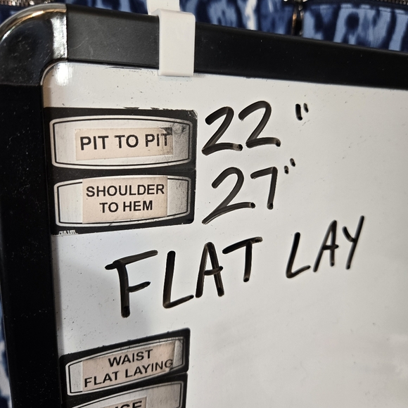 Belle Kim Gravel Blue Stretch Long Sleeve Animal Print Top Size Medium - Picture 11 of 11